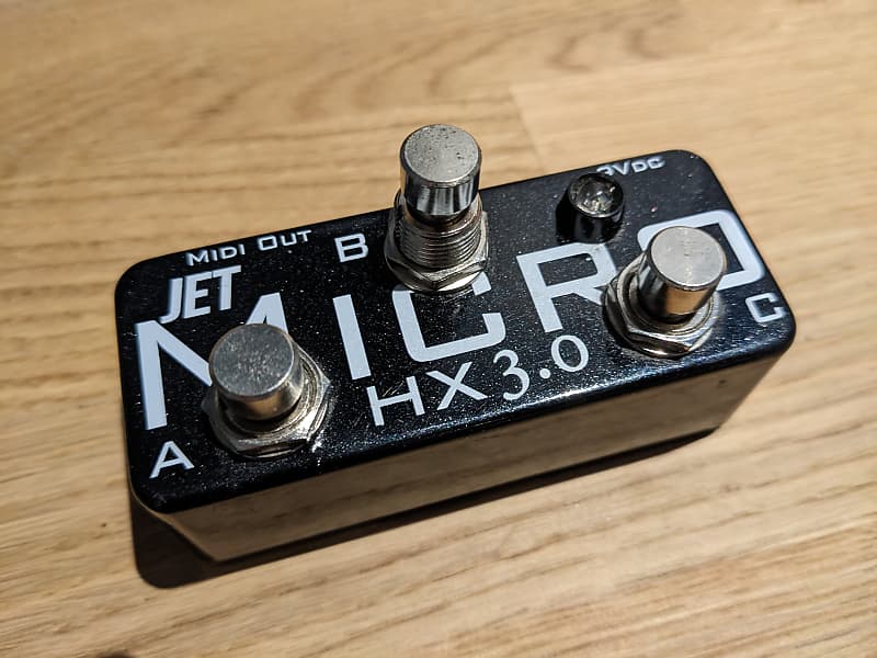 Jet Pedals Jet Micro HX 3.0 2019 Noir Reverb