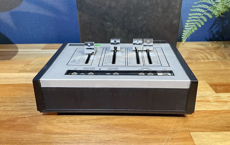 Fuji Sound Mixer Vintage Compact Unit for Film Editing 70s