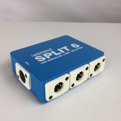 whirlwind SPLIT 6 1x6 パラレルラインスプリッター Whirlwind SPLIT 6 Line Level Parallel Splitter | Sweetwater