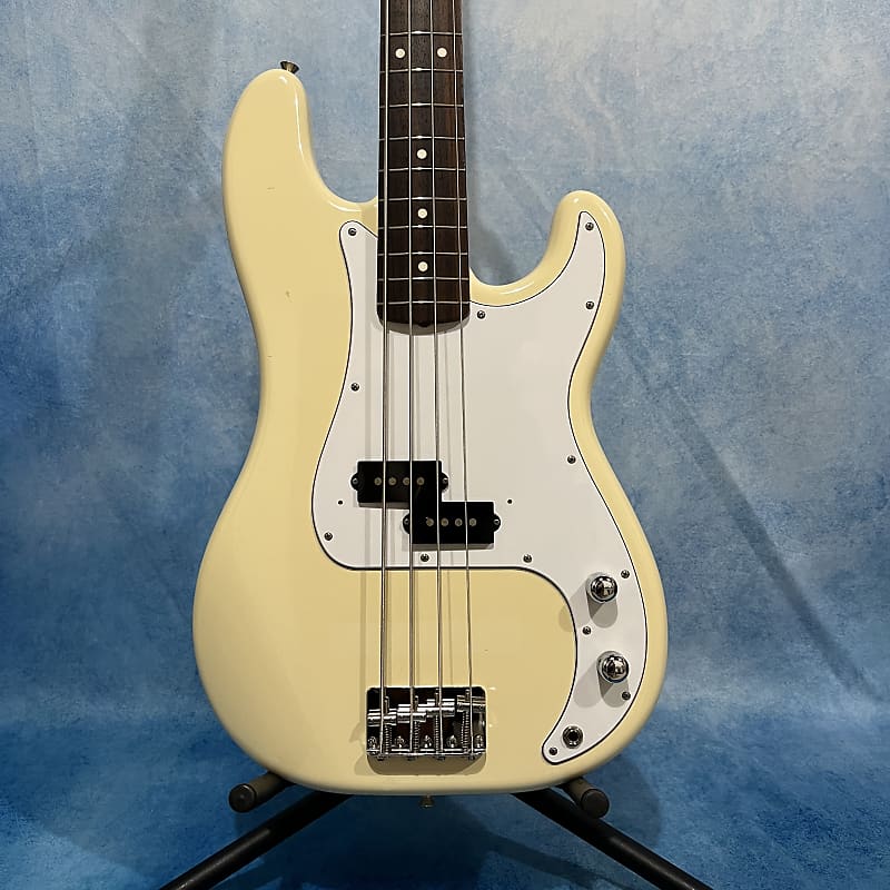 Fender PB-50 Precision Bass MIJ 2006 Yellow White Made in Japan