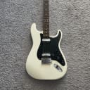 Fender Standard Stratocaster HH 2015 MIM Olympic White Rosewood Fretboard Guitar