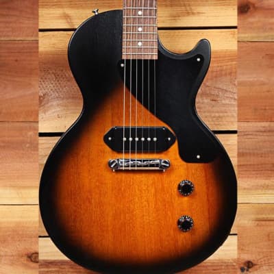 GIBSON LES PAUL JUNIOR--Faded! Thin Finish Jr P90 PU Great Cond + Bag 01344 image 1
