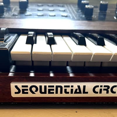 Sequential Prophet 5 Rev2 61-Key 5-Voice Polyphonic Synthesizer 1979 - Black with Wood Front & Sides image 11