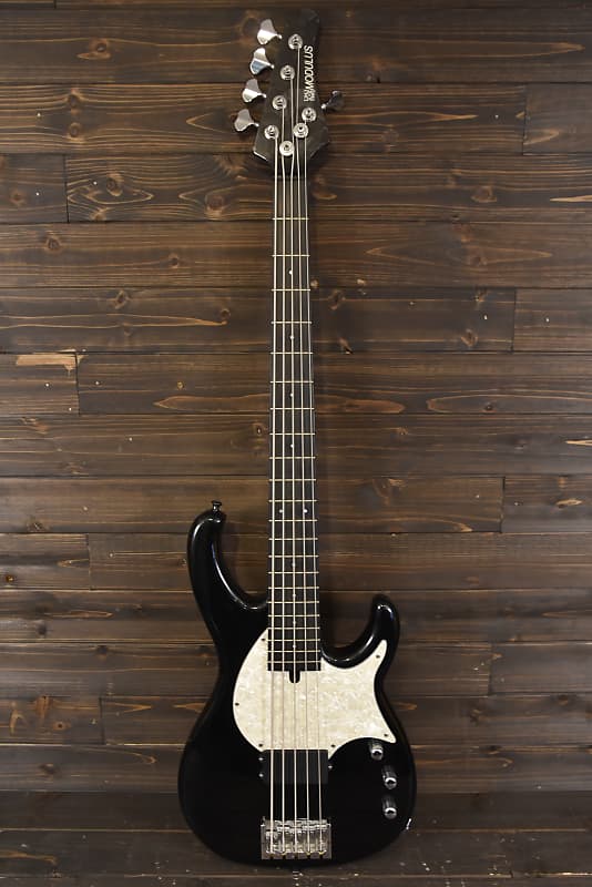 Modulus FB5 FU5 Flea bass guitar funk unlimited 2002 Black 5 | Reverb