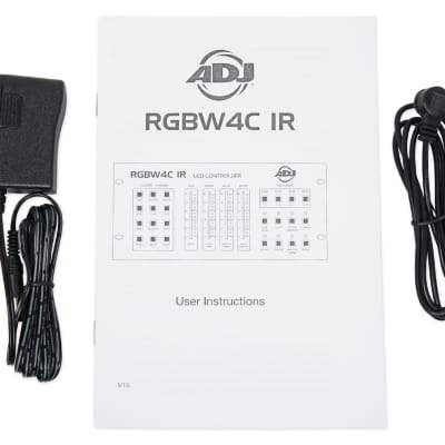 (未使用)AMERICAN DJ  RGBW4C IR DMX照明コントローラー ADJ RGBW4C Compact 32-Channel LED Controller - DMX512 LED