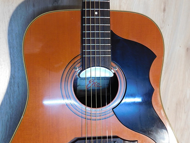 vintage EKO RANGER 6 EL ELECTRA electric acoustic dreadnought