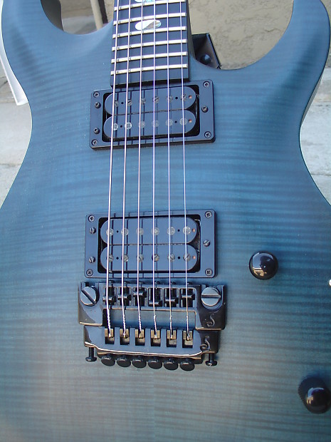 Caparison Angelus HGS Flame Blue | Reverb