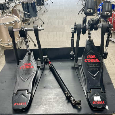 Tama Limited Edition Speed Cobra 310 Black & Copper Double Pedal 
