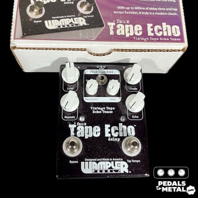 Reverb.com listing, price, conditions, and images for wampler-faux-tape-echo