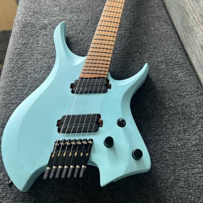 NK Guitars 7-String Headless Guitar 2022 Electric Blue w