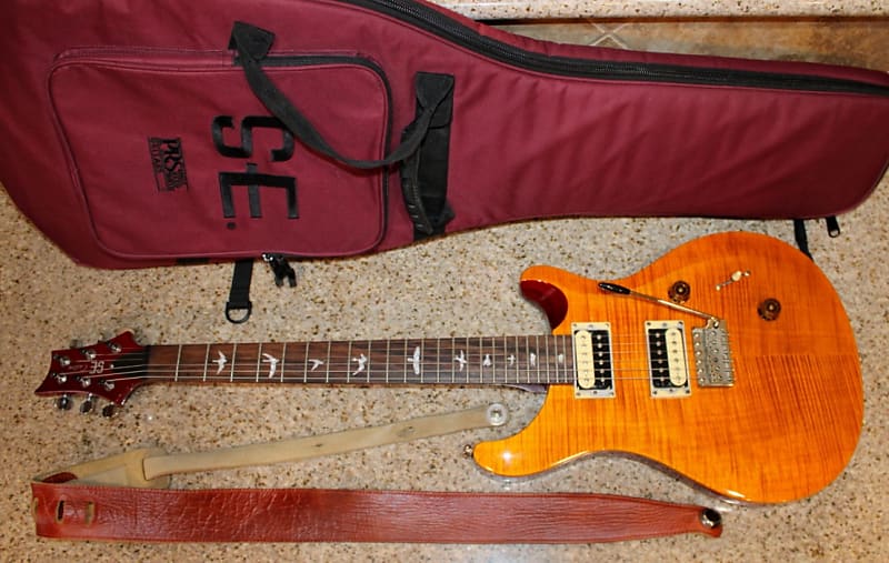 PRS se custom 24 with gig bag push/pull pot for coil tapping Reverb