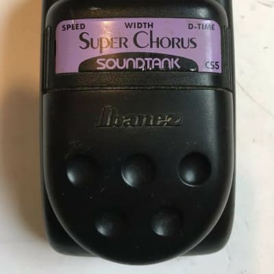 Ibanez CS5 Soundtank Super Analog Chorus Rare Vintage Guitar Effect Pedal image 1