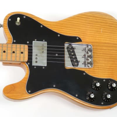 1976 Fender Telecaster Custom Natural Left Handed - Rare Lefty Tele - Original Case image 7