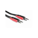 Hosa Cable CPP202 Dual 1/4 Inch To Dual 1/4 Inch Cable - 6.5 Foot