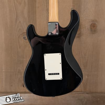 Dean S-Style Electric Guitar Black Used image 4