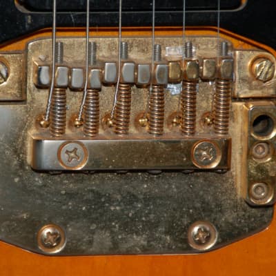 Fury Custom Bandit Electric Guitar w/Tremolo & Gold Hardware, signed by Glenn McDougall image 10