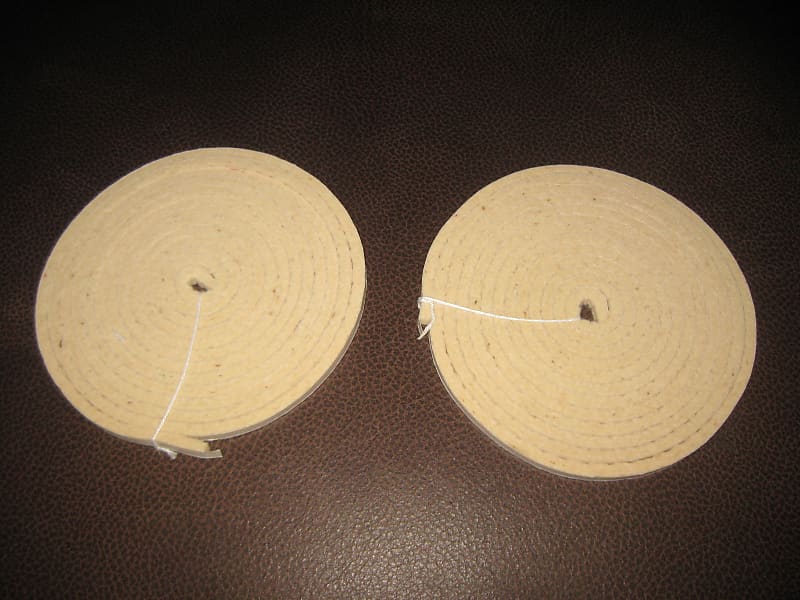 Autoharp Felt 1/4" x 7/32" Adhesive Back 20 ft. for 21 Chord Reverb