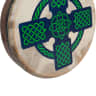 Roosebeck Tunable Sheesham Bodhran Cross-Bar 18"x3.5" Celtic Cross