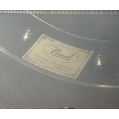 Used Pearl Signature Steve Ferrone Snare Drum 14x6.5 image 4