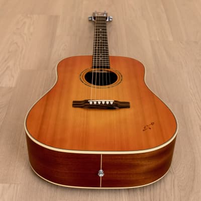 2017 K. Yairi LO-65 HB Dreadnought Acoustic Guitar Honey Burst