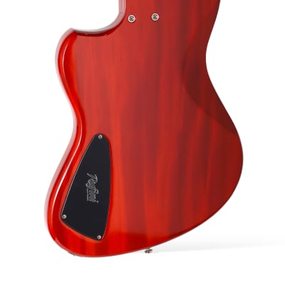 Rufini Guitars Montefalco Custom 2022 Cherry Burst w/ light aging, Quilted Maple top. NEW (Authorized Dealer) image 7