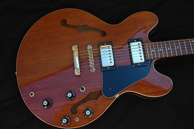 Vintage Hondo Deluxe by Tokai Japan H 935 ES 335 1982 Case