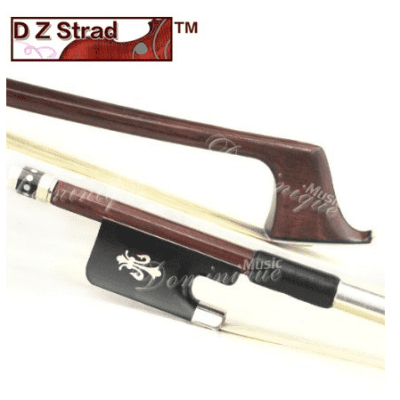 D Z Strad  Violin Model 1000 Full Size 4/4 with Dominant Strings, Bow, Case and Rosin (Full Size - 4 image 8
