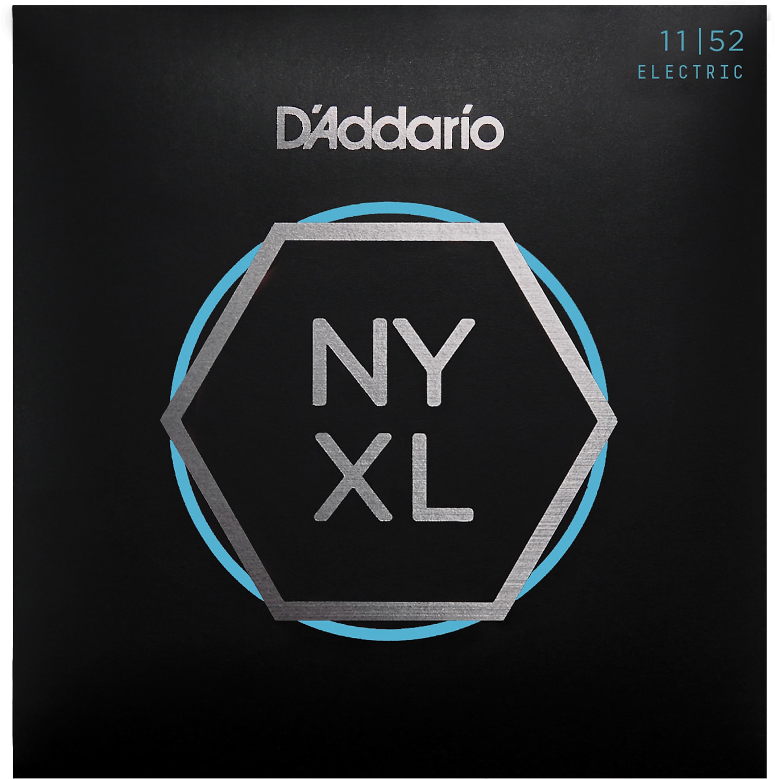 D'Addario NYXL1152 Nickel Wound Electric Guitar Strings, Medium Top / Heavy Bot