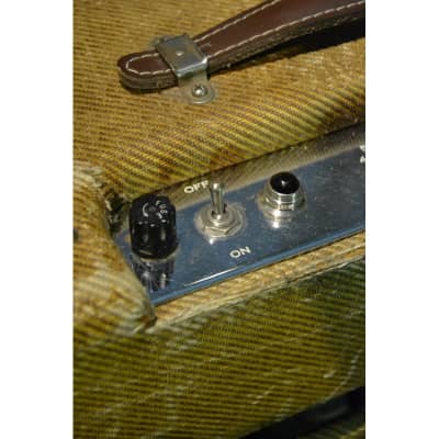 1956 Fender Princeton Model 5F2 5W Guitar Amp tweed image 5