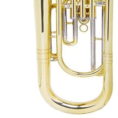 Mendini MBR-30 Intermediate Brass B Flat Baritone with Stainless Steel Pistons image 3