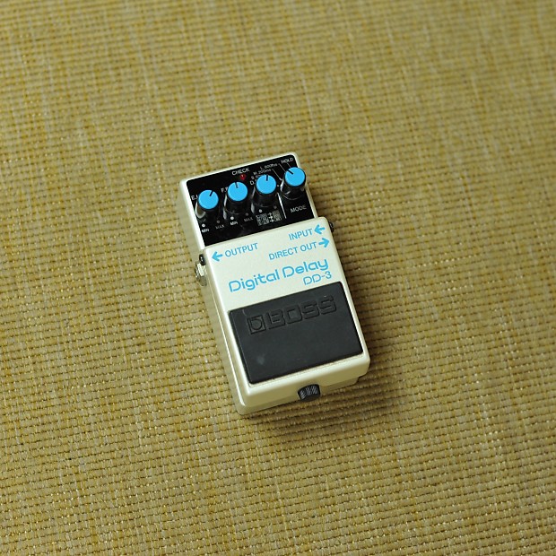 Boss DD-3 Digital Delay - 1987 Version 1 - Blue Label - Made in Japan