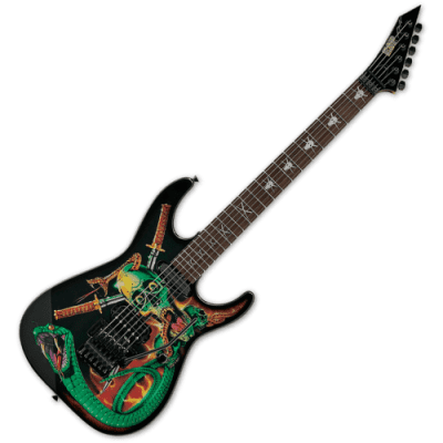 ギター ESP Serpent e Lynch ESP Skulls & Snakes George Lynch Signature | Reverb