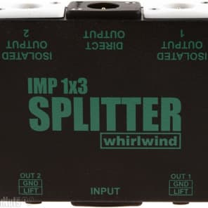 Whirlwind SP1X3 1 In 3 Out Microphone Splitter image 5