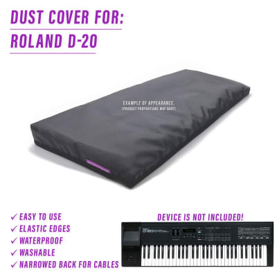 DUST COVER for ROLAND D-20 - Waterproof, easy to use, elastic edges