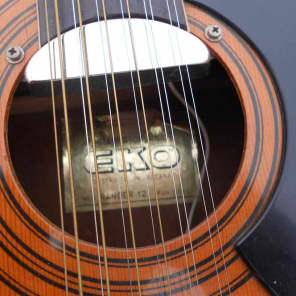 Eko Ranger Electra 12 Original 70's Vintage Guitar - The model used by Jimmy Page image 6