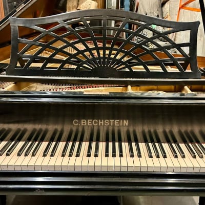 C. Bechstein 7' Grand Piano Classic Ebony Elegance image 2