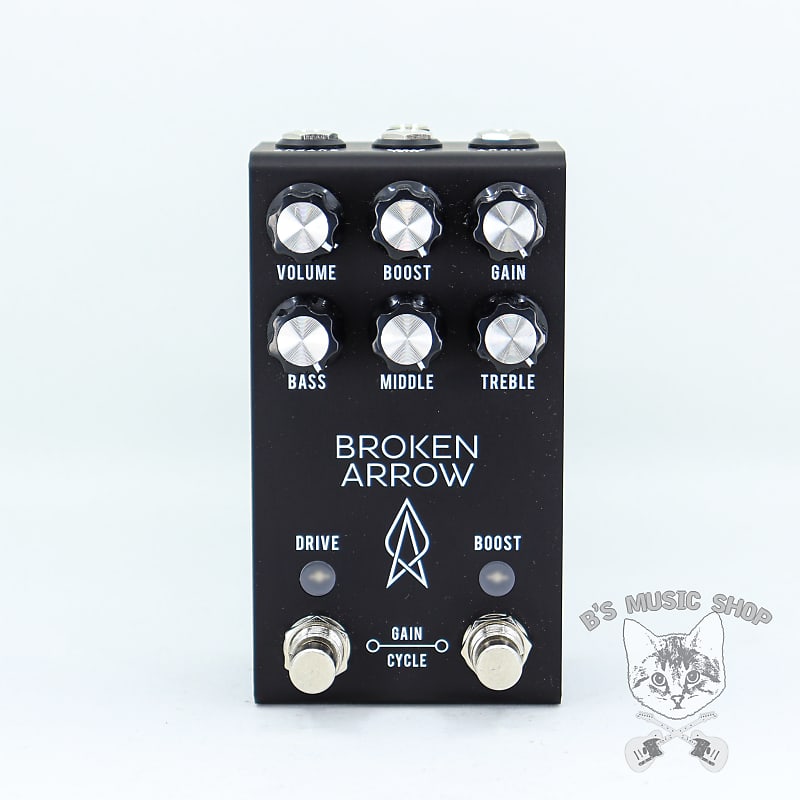 Jackson Audio Broken Arrow v2 Overdrive Black Reverb