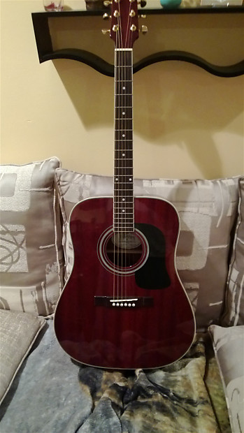Washburn d100m sales acoustic guitar