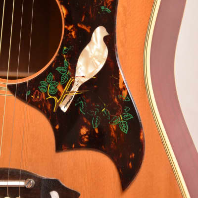 Luxor Dove – 1970s Made in Japan Lawsuit Era Dreadnought Western Guitar in Gibson-Style + orig. Case image 5