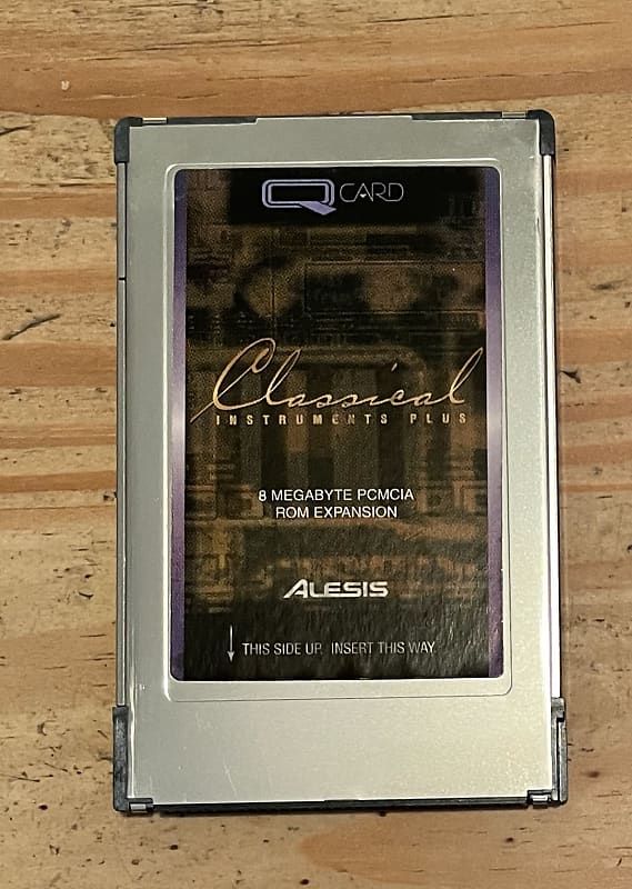 Alesis CLASSICAL INSTRUMENTS PLUS QSR Q-Card soundcard expansion image 1
