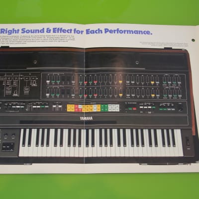 Yamaha CS-80 Synthesizer Brochure 1977 image 4