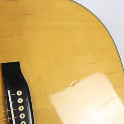 Vintage Morris WT Mahogany Natural Acoustic Guitar image 12