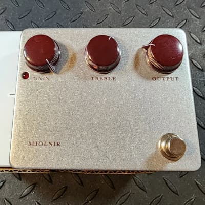 Mythos Pedals Special Edition Silver Mjolnir Overdrive N134A Klon Diodes
