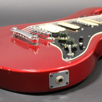 1981 Gibson Victory X MV-10 with Stopbar Tailpiece - Candy Apple Red image 6