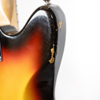 Fender 1966 Jazzmaster Parts Guitar Sunburst image 4