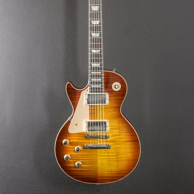 1960 Les Paul Standard Reissue Left Hand - Iced Tea Burst | Reverb