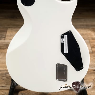 ESP E-II Eclipse LH Left-Handed EMG Guitar w/ Case – Snow White Satin image 7