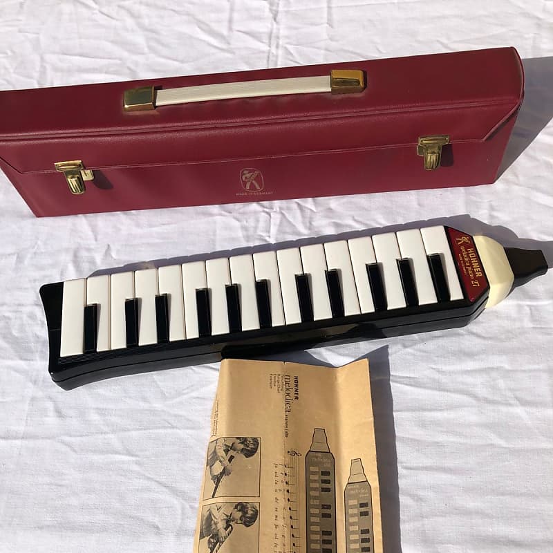 Hohner melodica piano 27 Vintage Made in Germany Black