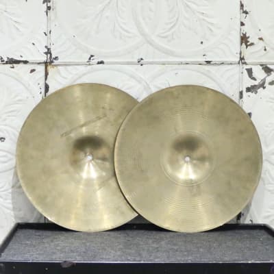 Used Zildjian Canadian A New Beat Hihats cymbals 14in (988/1316g image 2