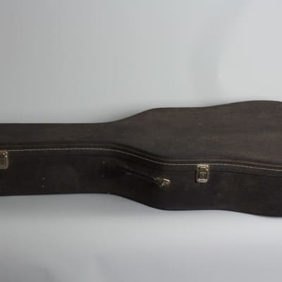 Oahu Jumbo  previously owned by Marc Ribot Flat Top Acoustic Guitar, made by Kay (1935), black hard shell case. image 11